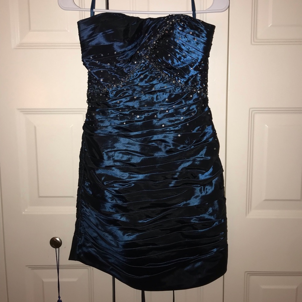 Jump apparel short prom dress strapless corset